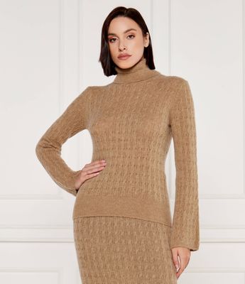 Sweter damski Liu Jo ze sklepu: Gomez Fashion Store w kategorii: Swetry damskie - zdjęcie 874714-BD9-10338_LJ245W000059M76
