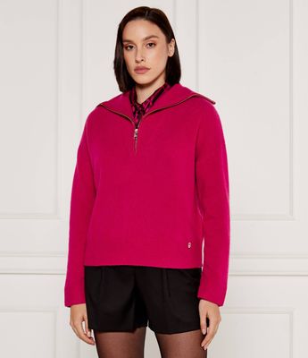 Sweter damski Liu Jo ze sklepu: Gomez Fashion Store w kategorii: Swetry damskie - zdjęcie 874714-BD9-10338_LJ245W000073U85