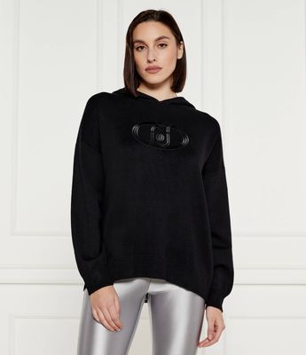 Sweter damski na zimę Liu Jo ze sklepu: Gomez Fashion Store w kategorii: Swetry damskie - zdjęcie 874714-BD9-10338_LJ245W000104U06