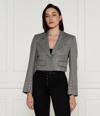 Marynarka na jesień Liu Jo ze sklepu: Gomez Fashion Store w kategorii: Marynarki damskie - zdjęcie 874714-BD9-10338_LJ245W000107U27