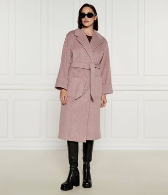 Płaszcz damski casual Liu Jo ze sklepu: Gomez Fashion Store w kategorii: Płaszcze damskie - zdjęcie 874714-BD9-10338_LJ245W000110U47