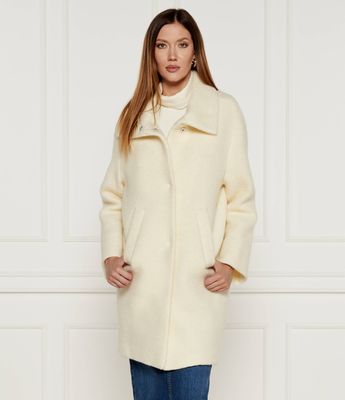 Płaszcz damski na jesień Liu Jo ze sklepu: Gomez Fashion Store w kategorii: Płaszcze damskie - zdjęcie 874714-BD9-10338_LJ245W000115701