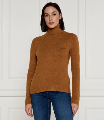 Liu Jo - Sweter damski casual ze sklepu: Gomez Fashion Store w kategorii: Swetry damskie - zdjęcie 874714-BD9-10338_LJ245W000051D11