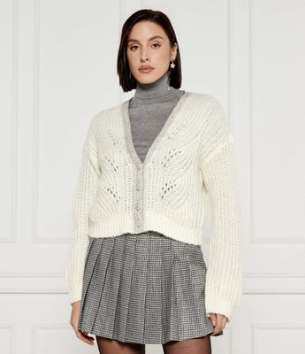 Sweter damski Liu Jo ze sklepu: Gomez Fashion Store w kategorii: Swetry damskie - zdjęcie 874714-BD9-10338_LJ245W000125701