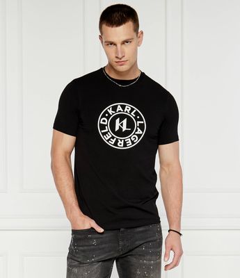 T-shirt męski Karl Lagerfeld ze sklepu: Gomez Fashion Store w kategorii: T-shirty męskie - zdjęcie 874714-BD9-10338_KL244M000045991