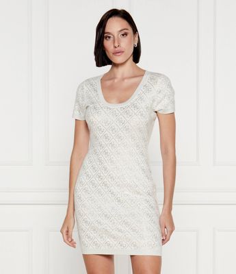 Sukienka casual Guess ze sklepu: Gomez Fashion Store w kategorii: Sukienki - zdjęcie 874714-BD9-10338_GJ244W000013H47