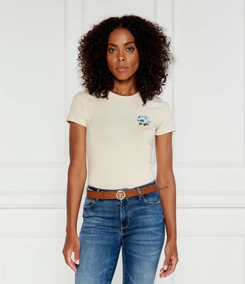Guess - Bluzka damska na wiosnę ze sklepu: Gomez Fashion Store w kategorii: Bluzki damskie - zdjęcie 874714-BD9-10338_GJ244W000035O78