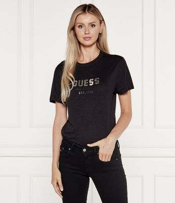 Bluzka damska Guess ze sklepu: Gomez Fashion Store w kategorii: Bluzki damskie - zdjęcie 874714-BD9-10338_GJ244W000038058