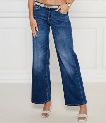Jeansy damskie casual Guess ze sklepu: Gomez Fashion Store w kategorii: Jeansy damskie - zdjęcie 874714-BD9-10338_GJ244W000071Q06
