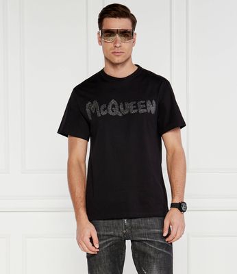 T-shirt męski Alexander McQueen ze sklepu: Gomez Fashion Store w kategorii: T-shirty męskie - zdjęcie 874714-BD9-10338_AQ244M000011142