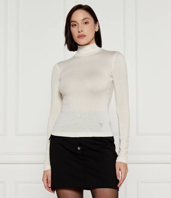 Sweter damski zimowy Guess ze sklepu: Gomez Fashion Store w kategorii: Swetry damskie - zdjęcie 874714-BD9-10338_GJ245W000014H47