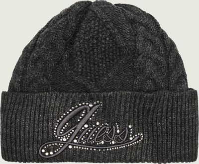 Czapka zimowa damska Guess ze sklepu: Gomez Fashion Store w kategorii: Czapki zimowe damskie - zdjęcie 874714-BD9-10338_GJ245W000025I00