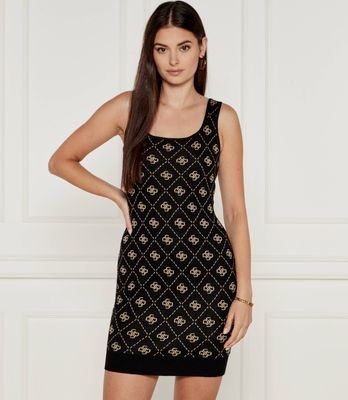 Sukienka na lato Guess ze sklepu: Gomez Fashion Store w kategorii: Sukienki - zdjęcie 874714-BD9-10338_GJ245W000028Q39