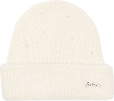 Czapka zimowa damska Guess ze sklepu: Gomez Fashion Store w kategorii: Czapki zimowe damskie - zdjęcie 874714-BD9-10338_GJ245W000037H47