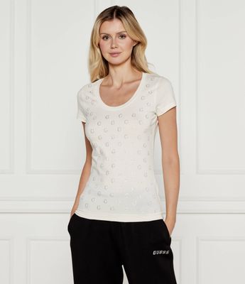 Bluzka damska casualowa Guess ze sklepu: Gomez Fashion Store w kategorii: Bluzki damskie - zdjęcie 874714-BD9-10338_GJ245W000056I56