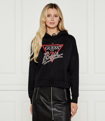 Bluza damska na jesień Guess ze sklepu: Gomez Fashion Store w kategorii: Bluzy damskie - zdjęcie 874714-BD9-10338_GJ245W000067058