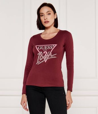 Bluzka damska w stylu młodzieżowym Guess ze sklepu: Gomez Fashion Store w kategorii: Bluzki damskie - zdjęcie 874714-BD9-10338_GJ245W000084I87