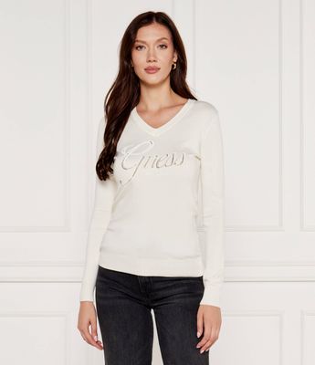 Sweter damski na zimę Guess ze sklepu: Gomez Fashion Store w kategorii: Swetry damskie - zdjęcie 874714-BD9-10338_GJ245W000043H47
