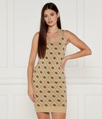 Sukienka Guess ze sklepu: Gomez Fashion Store w kategorii: Sukienki - zdjęcie 874714-BD9-10338_GJ245W000028Q40