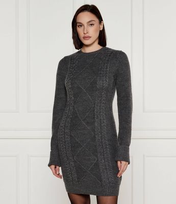 Guess - Sukienka na jesień ze sklepu: Gomez Fashion Store w kategorii: Sukienki - zdjęcie 874714-BD9-10338_GJ245W000095I00