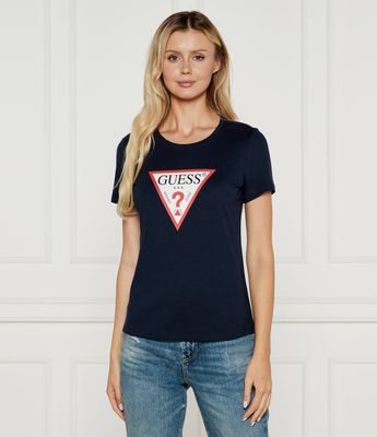 Bluzka damska na wiosnę młodzieżowa Guess ze sklepu: Gomez Fashion Store w kategorii: Bluzki damskie - zdjęcie 874714-BD9-10338_GJ245W000034F98
