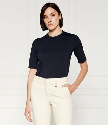 Bluzka damska casual MM ze sklepu: Gomez Fashion Store w kategorii: Bluzki damskie - zdjęcie 874714-BD9-10338_ML244W000003005