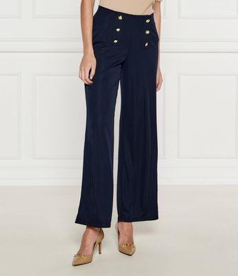Spodnie damskie w stylu retro LAUREN RALPH LAUREN ze sklepu: Gomez Fashion Store w kategorii: Spodnie damskie - zdjęcie 874714-BD9-10338_RL244W000017AL9