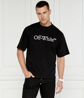 T-shirt męski na wiosnę Off White ze sklepu: Gomez Fashion Store w kategorii: T-shirty męskie - zdjęcie 874714-BD9-10338_OF244M000002006