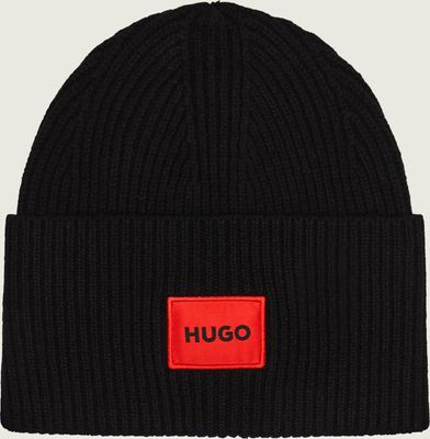 Czapka zimowa damska HUGO ze sklepu: Gomez Fashion Store w kategorii: Czapki zimowe damskie - zdjęcie 874714-BD9-10338_BU245W000006001