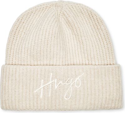 Czapka zimowa damska HUGO ze sklepu: Gomez Fashion Store w kategorii: Czapki zimowe damskie - zdjęcie 874714-BD9-10338_BU245W000010110
