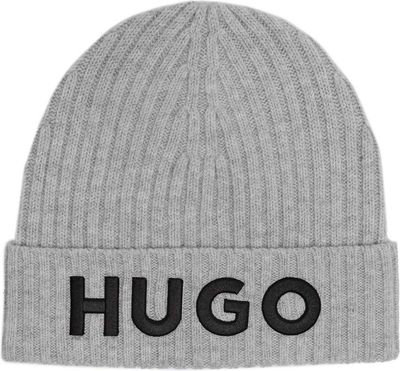 Czapka zimowa damska HUGO ze sklepu: Gomez Fashion Store w kategorii: Czapki zimowe damskie - zdjęcie 874714-BD9-10338_BU245W000011033