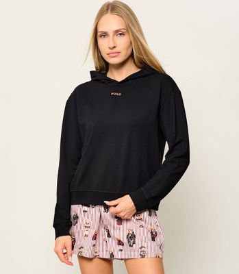 Bluza damska jesienna Hugo Bodywear ze sklepu: Gomez Fashion Store w kategorii: Bluzy damskie - zdjęcie 874714-BD9-10338_BZ245W000029001
