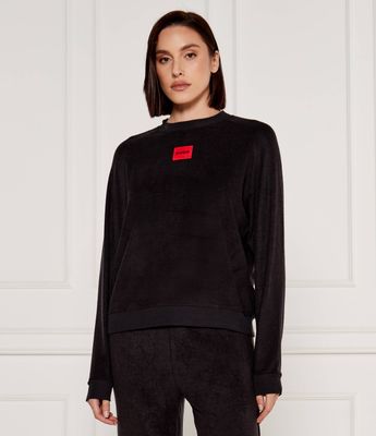 Sweter damski Hugo Bodywear ze sklepu: Gomez Fashion Store w kategorii: Swetry damskie - zdjęcie 874714-BD9-10338_BZ245W000040001