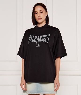 Palm Angels - Bluzka damska ze sklepu: Gomez Fashion Store w kategorii: Bluzki damskie - zdjęcie 874714-BD9-10338_PG244W000001029