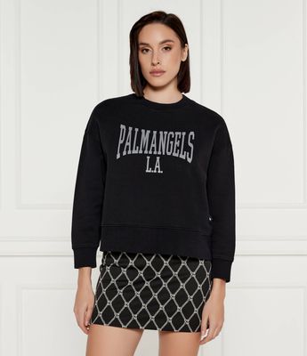 Bluza damska casual jesienna Palm Angels ze sklepu: Gomez Fashion Store w kategorii: Bluzy damskie - zdjęcie 874714-BD9-10338_PG244W000002029