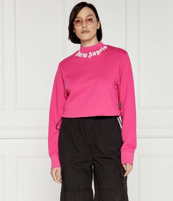 Palm Angels - Bluza damska ze sklepu: Gomez Fashion Store w kategorii: Bluzy damskie - zdjęcie 874714-BD9-10338_PG244W000008033