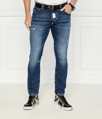 Jeansy męskie casual Philipp Plein ze sklepu: Gomez Fashion Store w kategorii: Jeansy męskie - zdjęcie 874714-BD9-10338_PN244M000003047