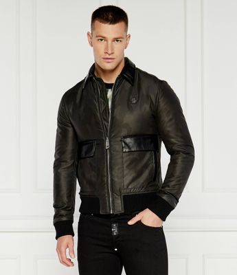 Kurtka męska Philipp Plein ze sklepu: Gomez Fashion Store w kategorii: Kurtki męskie - zdjęcie 874714-BD9-10338_PN244M000010250