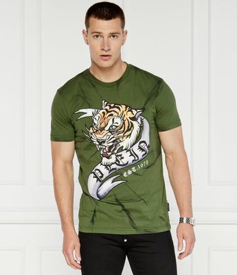 T-shirt męski Philipp Plein ze sklepu: Gomez Fashion Store w kategorii: T-shirty męskie - zdjęcie 874714-BD9-10338_PN244M000014065