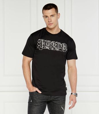 T-shirt męski młodzieżowy Philipp Plein ze sklepu: Gomez Fashion Store w kategorii: T-shirty męskie - zdjęcie 874714-BD9-10338_PN244M000016002