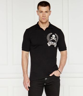 T-shirt męski na wiosnę Philipp Plein ze sklepu: Gomez Fashion Store w kategorii: T-shirty męskie - zdjęcie 874714-BD9-10338_PN244M000019002