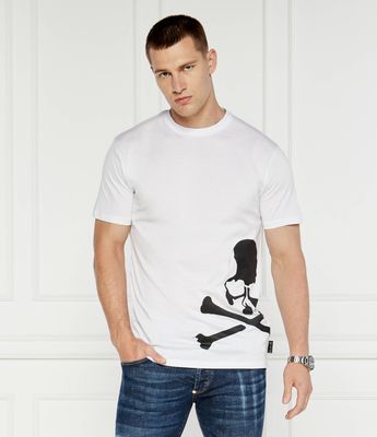 T-shirt męski w stylu młodzieżowym Philipp Plein ze sklepu: Gomez Fashion Store w kategorii: T-shirty męskie - zdjęcie 874714-BD9-10338_PN244M000021001