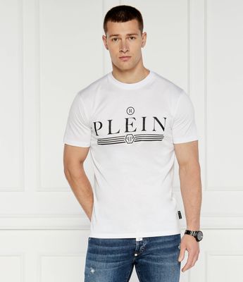 T-shirt męski Philipp Plein ze sklepu: Gomez Fashion Store w kategorii: T-shirty męskie - zdjęcie 874714-BD9-10338_PN244M000024001