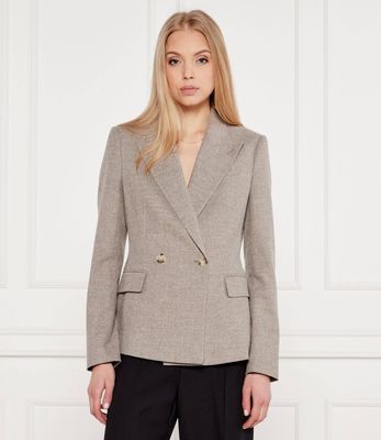 Marynarka elegancki BOSS BLACK ze sklepu: Gomez Fashion Store w kategorii: Marynarki damskie - zdjęcie 874714-BD9-10338_BB245W000012099