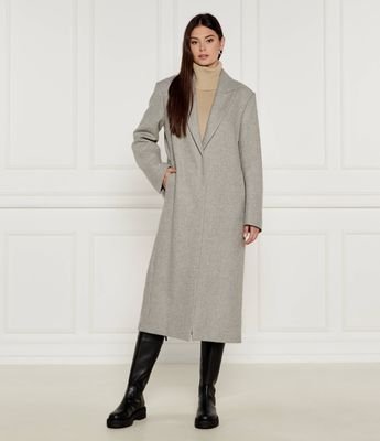 Płaszcz damski casualowy BOSS BLACK ze sklepu: Gomez Fashion Store w kategorii: Płaszcze damskie - zdjęcie 874714-BD9-10338_BB245W000018040