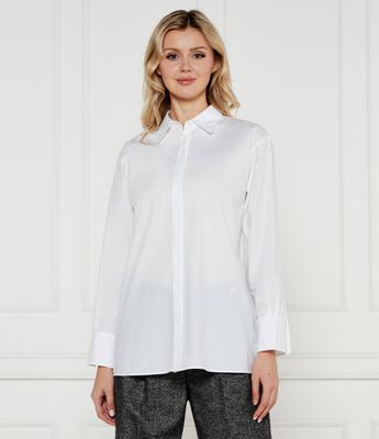 BOSS BLACK - Koszula damska na wiosnę ze sklepu: Gomez Fashion Store w kategorii: Koszule damskie - zdjęcie 874714-BD9-10338_BB245W000023100