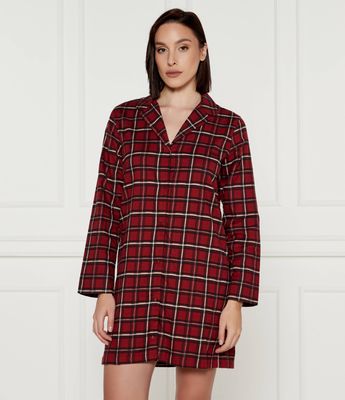 Koszula nocna w nadruki BOSS BLACK ze sklepu: Gomez Fashion Store w kategorii: Koszule nocne - zdjęcie 874714-BD9-10338_BW245W000009605