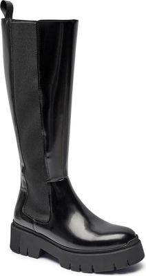 HUGO - Kozaki damskie na zimę ze sklepu: Gomez Fashion Store w kategorii: Kozaki damskie - zdjęcie 874714-BD9-10338_BU245W000038001
