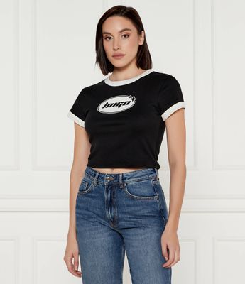 Bluzka damska młodzieżowa Hugo Blue ze sklepu: Gomez Fashion Store w kategorii: Bluzki damskie - zdjęcie 874714-BD9-10338_BJ245W000015001