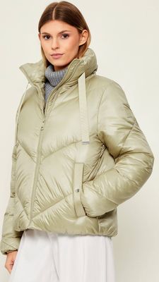 Kurtka damska jesienna BOSS ORANGE ze sklepu: Gomez Fashion Store w kategorii: Kurtki damskie - zdjęcie 874714-BD9-10338_BO245W000009250